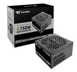 Thermaltake Toughpower GT 750W ATX 3.1 Standard Power Supply; 80 Plus Gold Efficiency; Smart Zero Fan; Native 300W PCIe 5.1 Connector; PS-TPT-0750FNFAGU-3; 5 Year Warranty