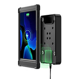 Wireless Charging Magnetic Case – CTA Digital Wireless Tablet Case and Docking Station Metal Wall Mount and Plate with Magnets for iPad 10th Gen. 10.9-inch - Black (PAD-ICCWALL109)
