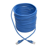 Tripp Lite N001-035-BL Cat5 Cat5e Snagless Molded Patch Cable UTP Blue RJ45 M/M 35' 35'
