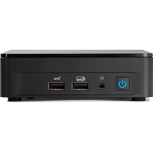 Intel NUC 12 Pro NUC12WSHi5 Mini Desktop Computer - 12th Gen Core i5-1240P 12-Core up to 4.4 GHz CPU, 8GB RAM, 256GB NVMe SSD + 2TB HDD, Iris Xe Graphics, Wi-Fi 6E + Bluetooth, Windows 10 Pro