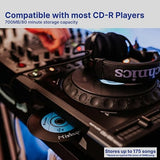 Verbatim CD-R 80min 52X with Digital Vinyl Surface - 10pk Bulk Box 10 Discs - Bulk Box Branded