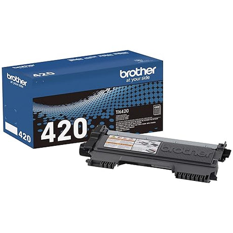 Brother TN 420 Black Toner Cartridge, Standard