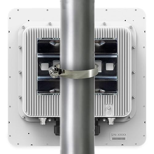 EnGenius [EOC655-C23] Broadband Outdoor 5GHz Dual Radio 2x2 802.11ax Access Point with Integrated 23dBi Panel Antenna and Two N-Type Connectors