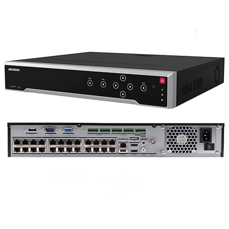Hikvision DS-7732NI-M4/24P 32-ch Ultra Series 8K NVR, 24-ch PoE, up to 32MP, H.265+, 4X SATA (No HDD Included)