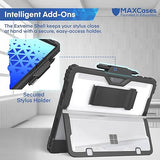 MAXCases Extreme Shell Microsoft Surface Pro 9/10/11 Case, 13 Black - Rugged, Custom-Fit Protective Cover for Microsoft Surface Pro Case with Stylus Holder - Shockproof & Durable Tablet Cover Extreme Shell for Microsoft Surface Pro 9/10/11