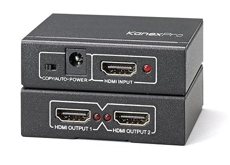 Kanex Pro SP-HD1X24K 4K HDMI 2-Port Splitter,BLACK