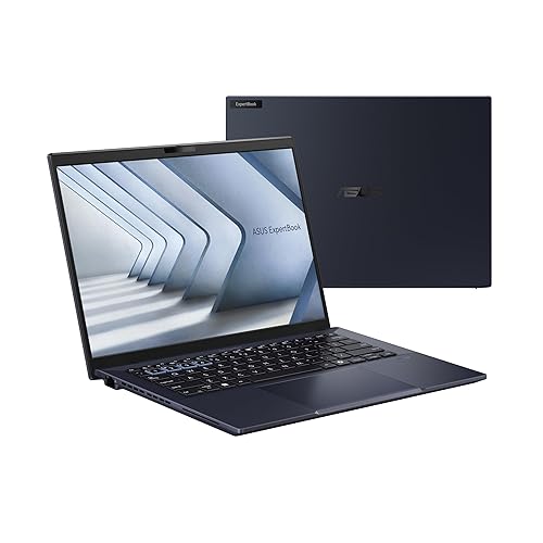 ASUS B5 Business Laptop B5404CMA-P73-CB 14.0 WUXGA, Intel Core Ultra 7 Processor 155H - Intel AI Boost NPU, vPro Ess, 32GB, 1TB, WiFi 6E, Mil-Spec, Windows 11 Pro, 3Yr/1Yr