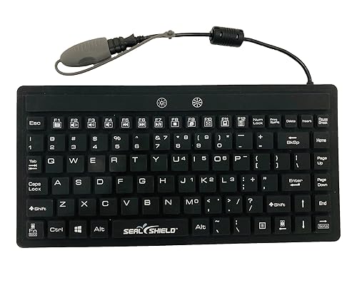Seal Silk Mini Glow™ Waterproof Silicone Keyboard - Backlit- S89G