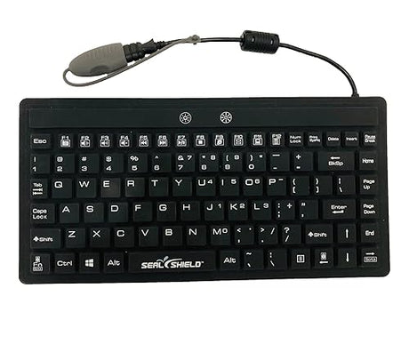 Seal Silk Mini Glow™ Waterproof Silicone Keyboard - Backlit- S89G