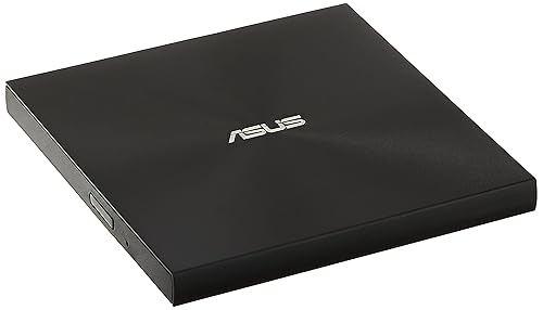 ASUS ZenDrive Ultra Slim USB 2.0 External 8X DVD Optical Drive +/-RW with M-Disc Support for Windows and Mac and Nero BackItUp for Android Devices (SDRW-08U7M-U/BLK/G/AS) ZenDrive Black USB 2.0