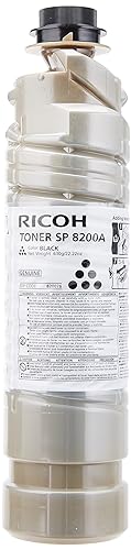 Ricoh 820076 Toner, 36,000 Page-Yield, Black, 4/Pack