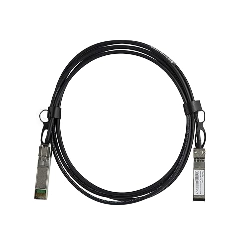 StarTech.com Cisco SFP-H10GB-CU2-5M Compatible 2.5m 10G SFP+ to SFP+ Direct Attach Cable Twinax - 10GbE SFP+ Copper DAC 10Gbps Low Power Passive Transceiver Module DAC Firepower ASR9000 (SFPH10GBCU25)
