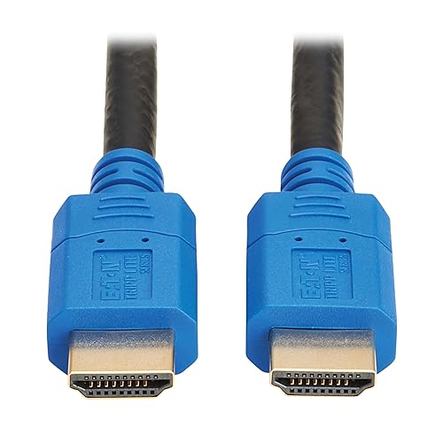 Tripp Lite Series 8K HDMI Cable, 20 feet / 6.1 Meters, 8K@60Hz, HDMI 2.1, Dynamic HDR, 4:4:4, HDCP 2.2, 48Gbps Ultra High Speed HDMI, EMI/RFI Shielding, Lifetime Manufacturer's Warranty (P568-015-8K6)