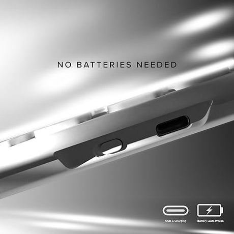 ALOGIC Echelon USB-C Rechargeable Wireless Keyboard for macOS | Keyboard with Numeric Keypad, Wireless, Bluetooth, Rechargeable. Works with Mac