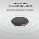 MP Mobile Pixels Bluetooth Conference Speakers with 4 Microphone, 13ft Omnidirectional Voice Pickup, USB-C Plug&Play,Noise Reduction, Compatible with Zoom/Teams/Skype/Google Meet