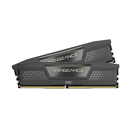 CORSAIR VENGEANCE DDR5 RAM 32GB (2x16GB) 5600MHz CL40 AMD EXPO iCUE Compatible Computer Memory - Gray (CMK32GX5M2B5600Z40)