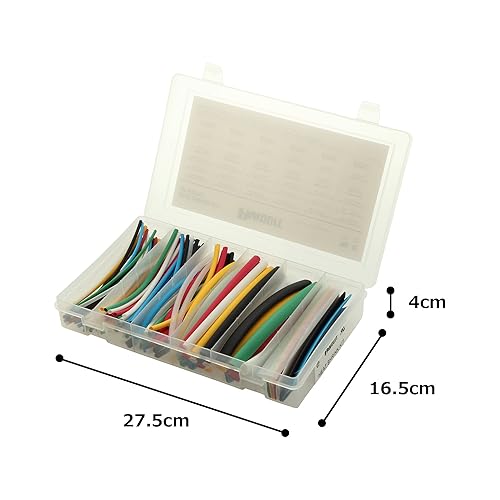 Panduit KP-HSTT2 Cross Linked Polyolefin Heat Shrink Kit, Multi Color