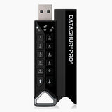 iStorage datAshur PRO2 - Secure Encrypted Flash Drive (128GB), Black (IS-FL-DP2-256-128) Black 128GB