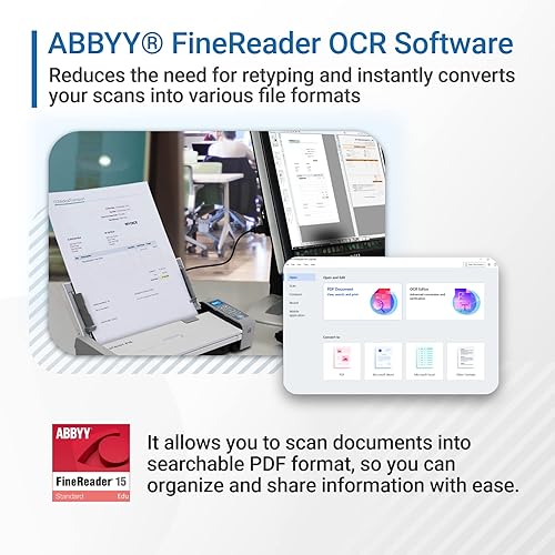 Visioneer PP15-U Document Scanner Beige