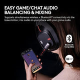 Logitech G Astro A50 Omni-Platform Wireless Gaming Headset + Base Station for PS5, Xbox, PC: PLAYSYNC Audio Switcher, <16 bit/48kHz (Console), <24 bit/48 kHz (PC), 24hr Battery, 2.4GHz & BT - White White PLAYSYNC Audio