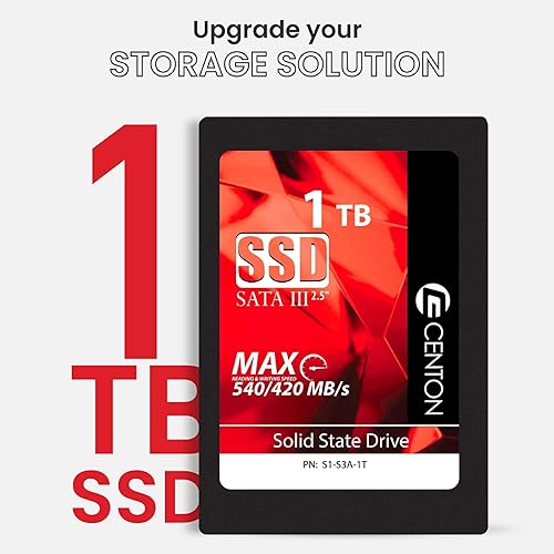 Centon MP SSD 1TB SATA III 2.5 Solid State Drive…