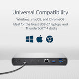 Kensington Premium USB C to HDMI Cable 6ft, 8K@60Hz or 4K@120Hz, (M/M) Unidirectional 8K Cable, for Thunderbolt 3/4 and USB-C Laptops & Tablets (K38343WW)