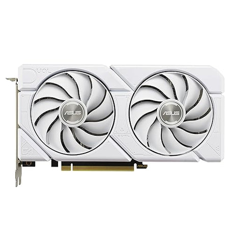 ASUS Dual GeForce RTX™ 4070 EVO White OC Edition (PCIe 4.0, 12GB GDDR6X, DLSS 3, HDMI 2.1a, DisplayPort 1.4a, 2.5-Slot Design, Axial-tech Fan Design)