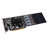 SoNNeT M.2 4x4 Silent PCIe Card (Four M.2 NVMe SSD Slot)