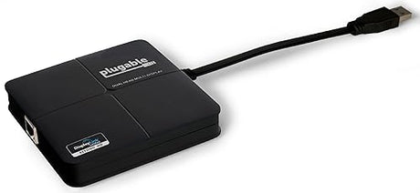 Plugable USB 3.0 Universal Mini Laptop Docking Station for Windows and Mac (Dual Video HDMI and DVI/VGA, Gigabit Ethernet)