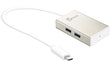 j5create USB Type-C 4-Port Hub, Silver, JCH343