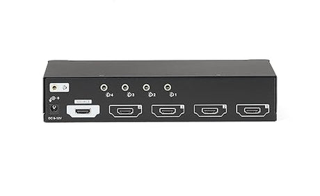 Black Box 1x4 HDMI Splitter with Audio