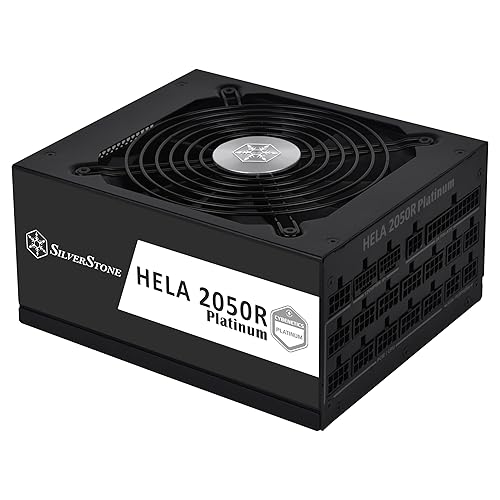 Silverstone HELA 2050R Platinum Cybenetics Platinum Certified 2050W ATX Power Supply, SST-HA2050R-PM (SST-AX2050MCPT-C) ATX 3.0