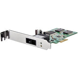 StarTech.com PCI Express (PCIe) Gigabit Ethernet Multimode SC Fiber Network Card Adapter NIC - 550m - PCIe GbE Fiber Optic Network Card (PEX1000MMSC2) Fiber Optic SC Duplex (Female)