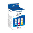 EPSON 542 EcoTank Ink Ultra-high Capacity Bottle Colour Combo Pack (T542520-S) Works with EcoTank Pro ET-5150, ET-5170, ET-5180, ET-5800, ET-5850, ET-5880, ET-16600, ET-16650
