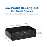 Tripp Lite 850VA UPS Desktop Battery Backup and Surge Protector, 450W, 5 Outlets, Small Form Factor, Wall Mounting Option, 5ft Cord, 2-Year Warranty (BC850R)