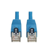 Tripp Lite Cat8 40G PoE Shielded Ethernet Cable, 9.8 Feet / 3 Meters, Flame-Resistant LSZH Jacket, Power Over Ethernet, Snagless RJ45, SSTP, Male-to-Male, Blue, (N272L-F03M-BL)