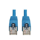 Tripp Lite Cat8 40G PoE Shielded Ethernet Cable, 32.8 Feet / 10 Meters, Flame-Resistant LSZH Jacket, Power Over Ethernet, Snagless RJ45, SSTP, Male-to-Male, Blue, (N272L-F10M-BL)