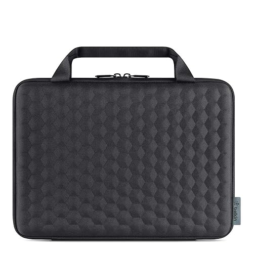 Belkin Air Protect Always-On Slim Laptop Case for 11-Inch Laptops and Chromebooks 11'' Sleeve With Corner Clips