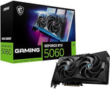 MSI Gaming RTX 5060 8G Gaming OC Graphics Card (8GB GDDR7,TBA-bit, Extreme Performance: TBA MHz, DisplayPort x3 2.1a, HDMI 2.1b, NVIDIA Blackwell Architecture)