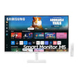 Samsung 32 inch M5 White FHD Smart Monitor with Smart TV Apps, Gaming Hub, Multiple Ports (LS32DM501ENXZA) [Canada Version] (2024)