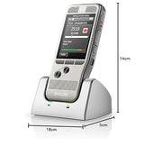 Philips PocketMemo DPM6000 Digital Voice Recorder with SpeechExec Basic 2-Year Subscription Single
