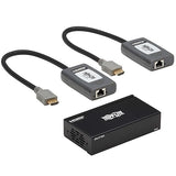 Tripp Lite HDMI Over Ethernet Cat6 Extender Kit, Splitter/2x Pigtail Receivers - Up to 230 feet or 70.1 Meters - 4K 60Hz Video HDR, 4:4:4, PoC, TAA Compliant (B127A-002-BHPH2)