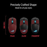 ASUS ROG Strix Impact III Gaming Mouse, Semi-Ambidextrous, Wired, Lightweight, 12000 DPI Sensor, 5 programmable Buttons, Replaceable switches, Paracord Cable, FPS Gaming Mouse, Black ‎P518 ROG STRIX IMPACT III