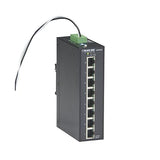 Black Box Extreme PoE+ Switch - (8) 10/100/1000-Mbps Copper RJ45 PoE+