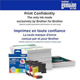 Brother Genuine LC501XL3PKS High Yield Cyan, Magenta, Yellow Ink Cartridges