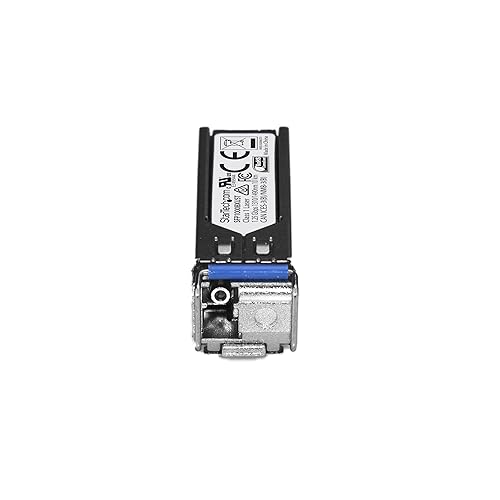 StarTech.com MSA Uncoded SFP Module - 1000BASE-BX - 1 Gigabit Ethernet BiDi Fiber Single Strand SFP Transceiver - LC 10km - MSA Compliant (SFP1000BXUST) 1000Base-BX (Upstream) Single