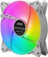 MSI MPG F120 ARGB-2W- 1200 RPM, 120mm, Anit-Vibration ARGB Fans