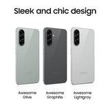 Samsung Galaxy A56 5G Cell Phone, 128GB AI Smartphone, Unlocked Android, AI Photo Edits, Large Screen, Long Battery Life, 2025, US 1 Yr Manufacturer Warranty, Awesome Graphite Graphite 128GB