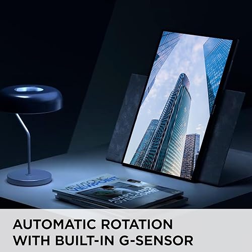 ViewSonic VG1656N 16 Inch 1200p IPS Wireless Portable Monitor with 2 Way Powered 60W USB C, Built-in 4000 mAh Battery and Stand with Smart Cover 1200p True Wireless