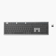 Kensington KB535 Wireless Keyboard, Bluetooth & 2.4GHz Connection, Full-Size Layout, Quiet Scissor-Switch Keys, Programmable, Copilot Hotkey, Compatible with Windows, Black (K75408NA) Full size Wireless